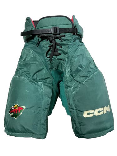Wild Senior Small CCM HP45X Hockey Pants Pro Stock (Used) 2407