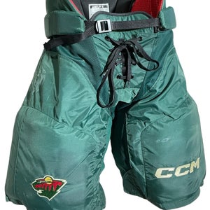 Wild Senior Large CCM HP45X Hockey Pants Pro Stock (Used) 7821