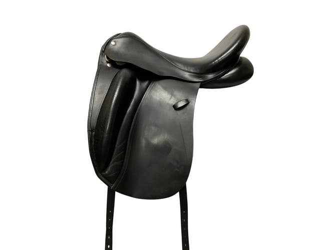Custom Saddlery Wolfgang Solo Dressage Saddle 18 W