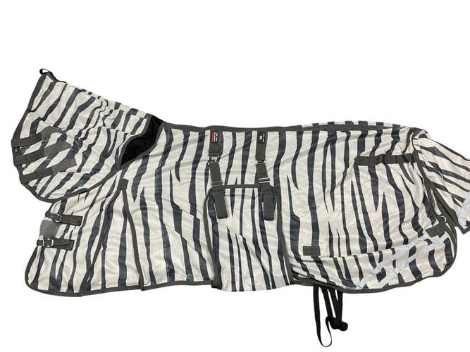 Schneiders Interlock Mesh Belly Band Zebra Fly Sheet 80