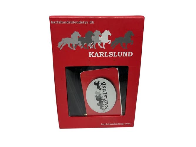 Karlslund Biothane Snap End Reins 50” Black