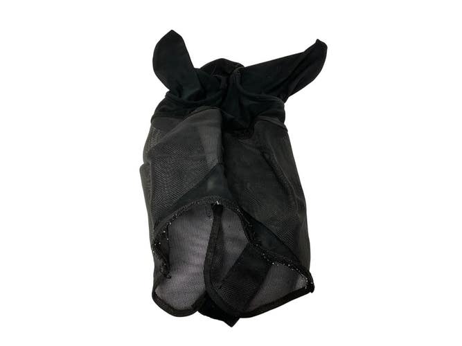 Prairie Horse Supply Mesh Fly Mask with Ears Horse Black