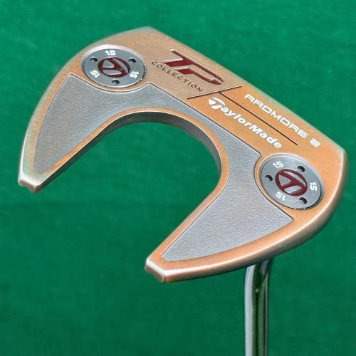 TaylorMade TP Collection Ardmore 2 Patina 35" SB Putter KBS W/ Super Stroke & HC