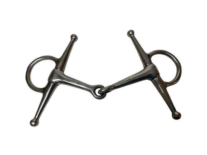 Full Cheek Single Joint Pony Bit 4.5