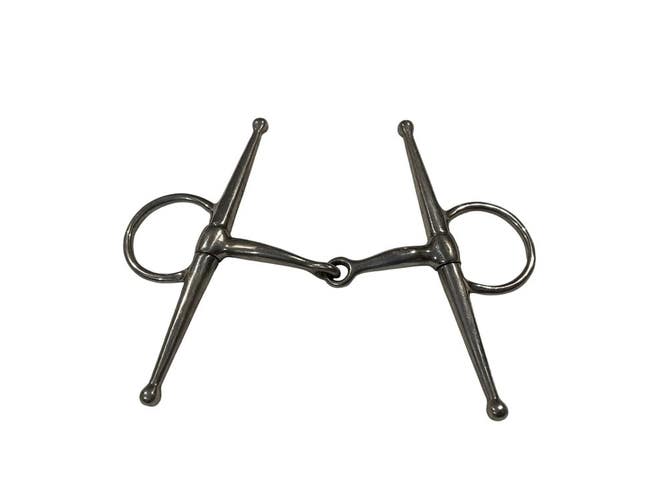 Full Cheek Single Joint Snaffle Bit 4.5