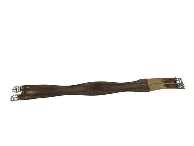 Leather Jump Girth 39” Brown