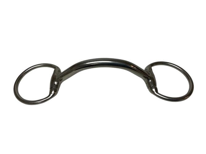 Abbey Curved Mullen Mouth Eggbutt Bit 4 3/4”