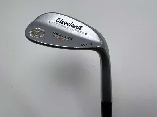 Cleveland 588 Chrome 2012 Wedge 60* 12 Bounce Tour Concept Wedge Steel Mens RH