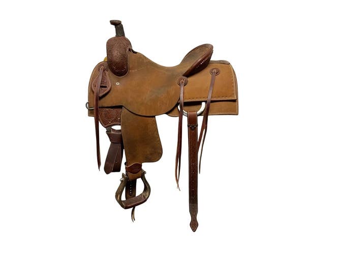 Trent Ward Ranch Saddle 16