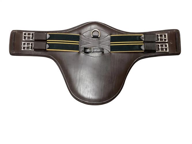 Masters Short Belly Guard Girth 24 Brown