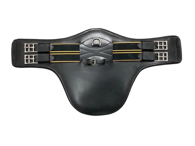 Masters Short Belly Guard Girth 22 Black