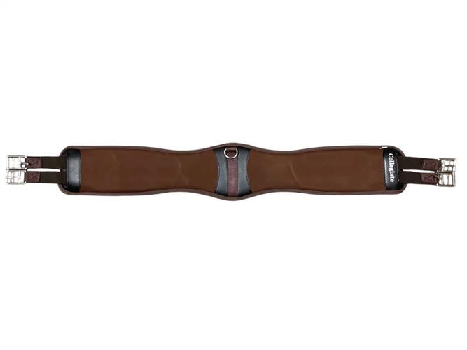 Collegiate Memory Foam Jump Girth 46 Brown