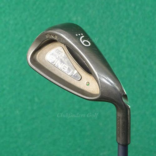 Lady Ping G2L Green Dot Single 9 Iron Factory TFC 100 Graphite Ladies *READ*