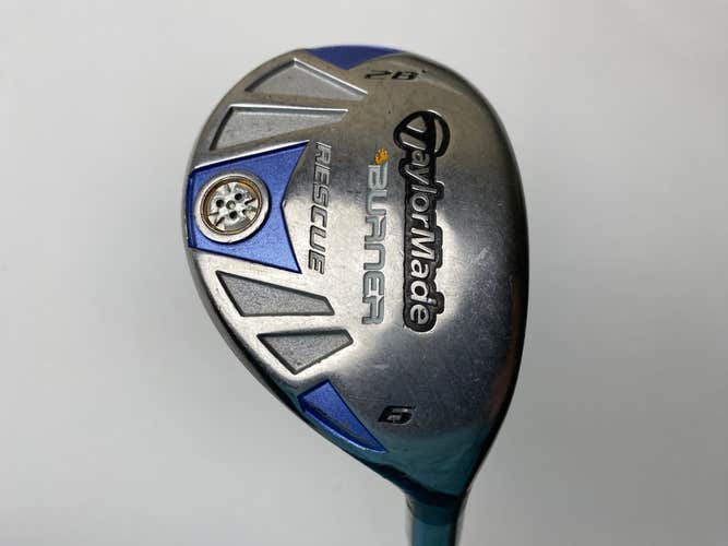Taylormade 2008 Burner Rescue 6 Hybrid 28* REAX 50g Ladies Graphite Womens RH