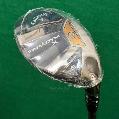 NEW Callaway Paradym X 27 6 Hybrid MMT Type-304SS 80-S Graphite Stiff