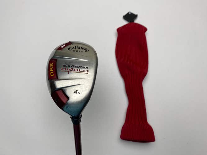 Callaway Big Bertha Diablo 4 Hybrid 24* 60g Regular Graphite Mens RH HC