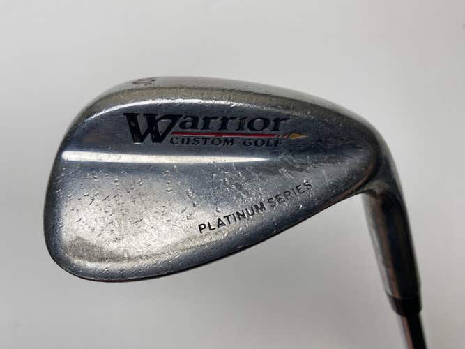 Warrior Platinum Lob Wedge LW 60* Wedge Steel Mens RH