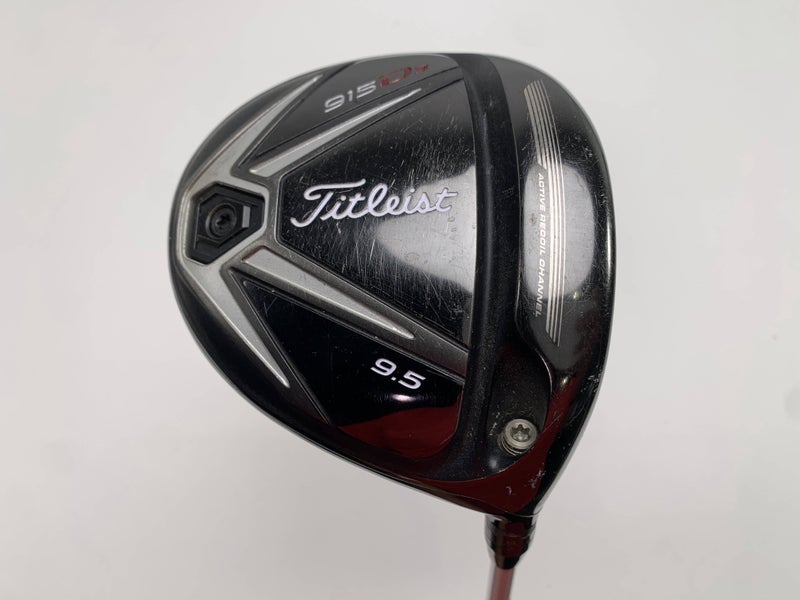 Titleist 915 D3 Driver 9.5* Aldila Rogue 95 MSI 3.3 Stiff Mens RH Midsize Grip