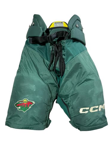 Wild Senior Large CCM HP45X Hockey Pants Pro Stock (Used) 8352
