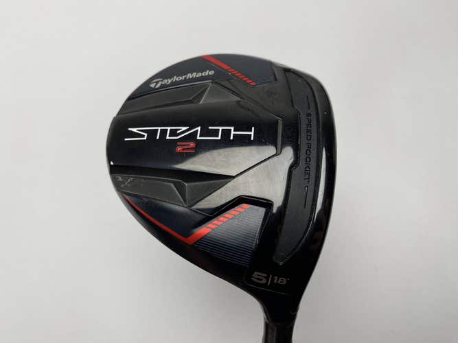 TaylorMade Stealth 2 5 Fairway Wood 18* Fujikura Ventus TR 5R Regular RH