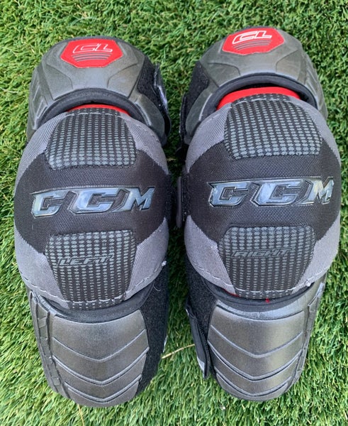 CCM U+ Crazy Light CL Pro Stock Elbow Pads Senior Medium RARE *Read Full Description*