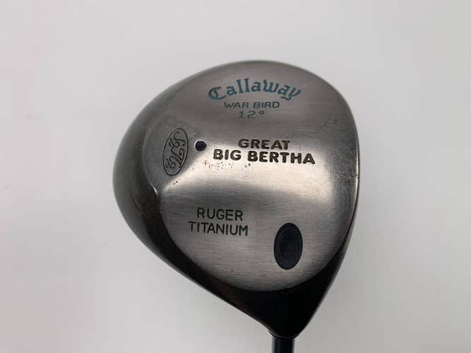 Callaway Original Great Big Bertha Driver 12* Gems Ultra Lite Ladies Graphite RH