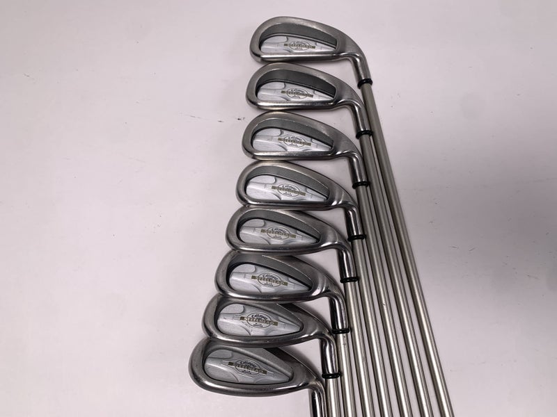 Callaway X-14 Iron Set 4-PW+SW Steelhead X-14 Gems Ladies RH