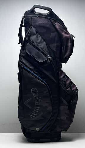 Callaway ORG 14 Cart Bag Black 14-Way Divide Single Strap Golf Bag