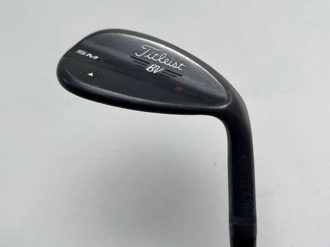 Titleist Vokey SM6 Jet Black Lob Wedge LW 60* 10 Bounce S-Grind Wedge RH