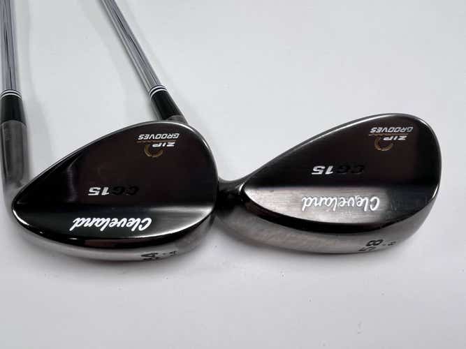 Cleveland CG15 Black Pearl Wedge Set 54* 14 58* 8 DG Tour Issue Stiff RH