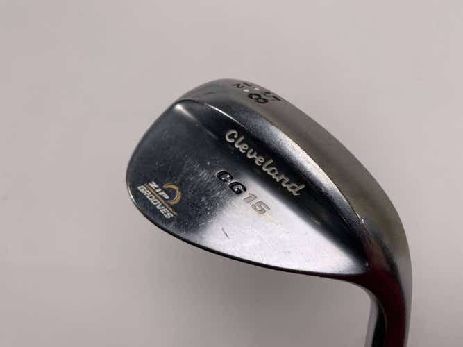 Cleveland CG15 Satin Chrome Lob Wedge LW 58* 12 Bounce Wedge Steel Mens RH