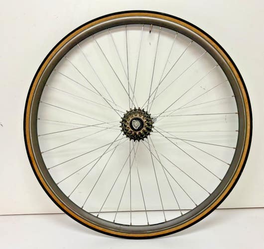 Vintage Trek Matrix IsoC 6-Spd Gray Aluminum 700C Front Wheel Specialized Hub