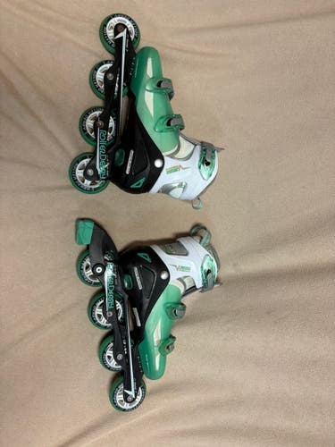 Rollerderby adjustable Inline Skates Size 6-9 (Used)