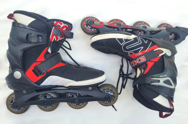 Rollerblade EVO RX BioDynamic ABEC 5 Progressive Fit System Inline Skates M 11