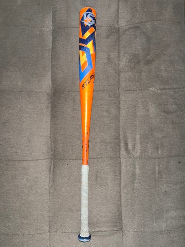 Rare!! 2022 Louisville Slugger atlas BBCOR Certified Bat (-3) 31 oz 34" (Used)