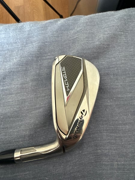 Men's TaylorMade Stealth 7 Iron Right Handed Stiff Flex Graphite Shaft (Used)