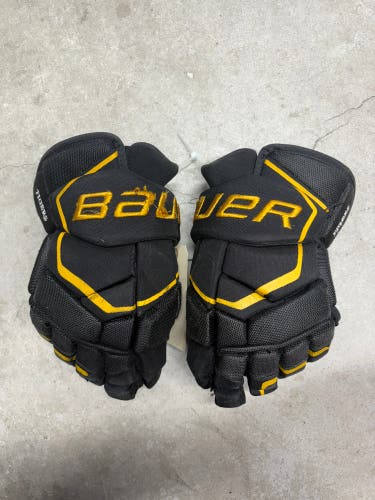 14” Bauer Supreme 2s Pro Colorado College Gloves Pro Stock Game Used