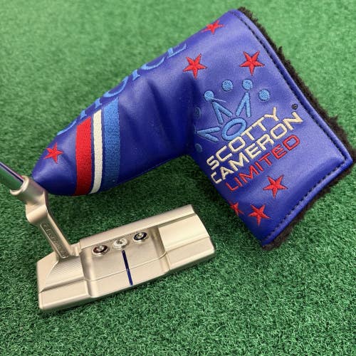 Titleist Scotty Cameron Champions Choice Button Back 35" Blade Putter w/HC CLEAN
