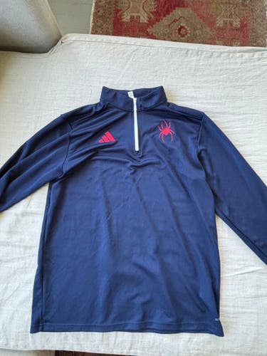 Richmond Lacrosse Blue 1/4 Zip XL Men's Adidas (Used)