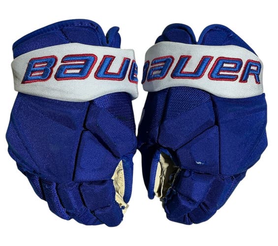 Bauer Vapor X Pro Stock 13” Hockey Gloves Edmonton Oil Kings (Used) 7825