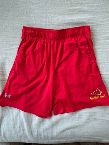 Calvert Hall Red Large Under Armour Shorts