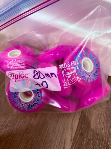 Konixx pulsar x hockey wheels 80mm or 76mm +0 NEW