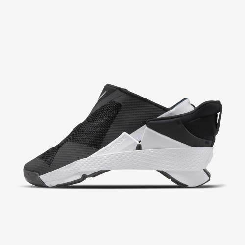 Nike Go FlyEase DR5540-002 Sneakers Women's Black White Athletic Shoes DDK1163