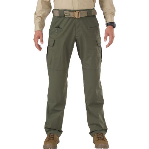 5.11 Tactical Stryke Cargo Pants Men Olive Green Flex-Tac Utility Pockets FLW317