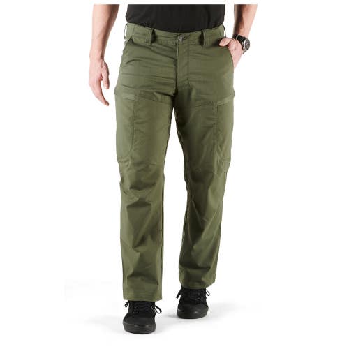 5.11 Tactical Apex Cargo Pants Men's 30X32 Green Canvas Reinforced Work FLW316