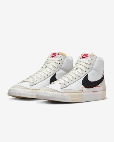 Nike Blazer Mid Pro Club DQ7673-100 Sneakers Men 9 White Lifestyle Shoes DDK1105