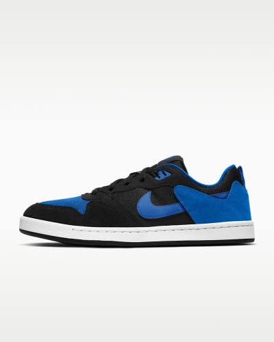 Nike SB Alleyoop CJ0882-004 Sneakers Men's Black Blue Suede Skate Shoes DDK1182