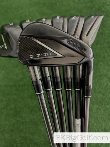 Taylormade Stealth Limited Edition Black Iron Set 5-A / KBS Max MT 85 Regular