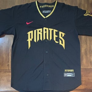 Pittsburgh Pirates Black 2026 City Connect Jersey Adult XL NWT