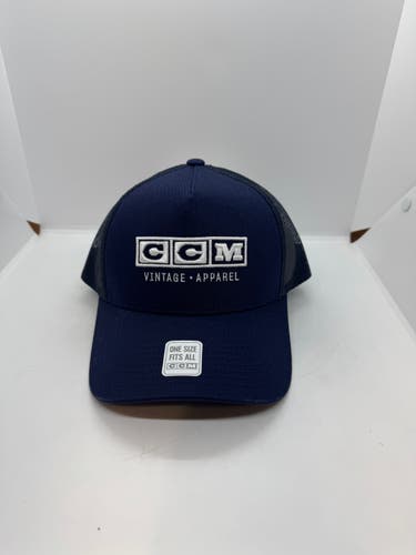 Adult Unisex One Size Fits All CCM Hat (New)